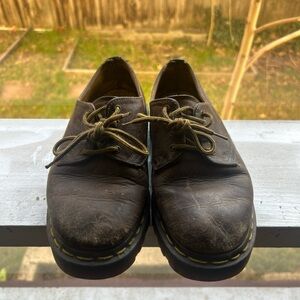 Dr. Marten’s women’s brown oxford 1461’s  Brown Leather Shoes